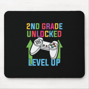 2nd Grade Teacher 2nd Grade Level Up Mouse Pad