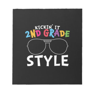 2nd Grade Teacher 2nd Grade Style Notepad