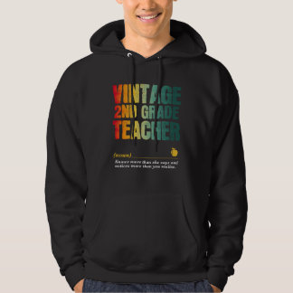 2nd Grade Teacher Appreciation Week Back to School Hoodie