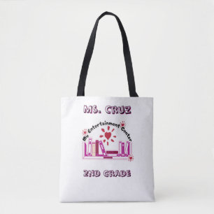 2nd Grade Teacher Custom Tote Bag
