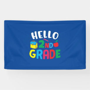 2nd Grade Teacher Hello 2nd Grade Banner