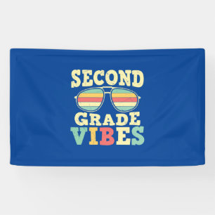 2nd Grade Teacher Second Grade Vibes Banner