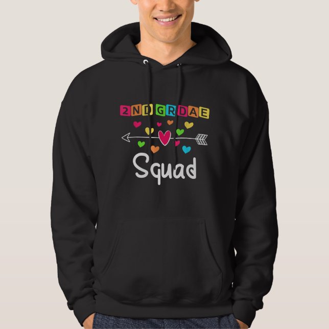 2nd grade Teacher Shirts School Team Second Grade (Front)