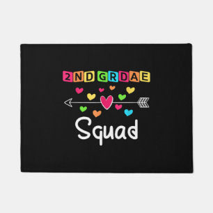 2nd grade Teacher Shirts School Team Second Grade Doormat