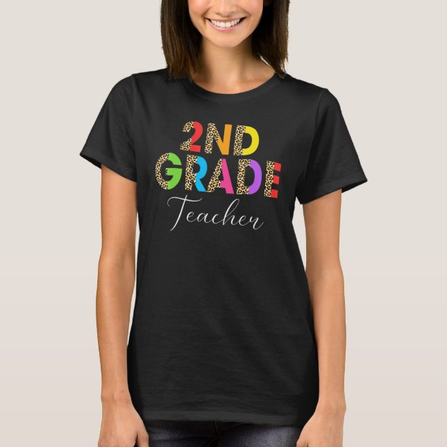 2nd Grade Teacher Student Back ToSchool Appreciati T-Shirt (Front)