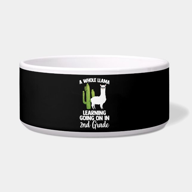 2nd Grade Teacher Student Kids Back To School Llam (Front)