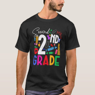 2nd Grade Teacher Team Second Grade Squad Girls B T-Shirt