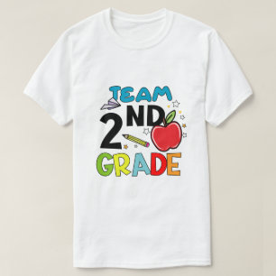 2nd Grade Team 2nd Grade Squad Teacher Gifts T-Shirt