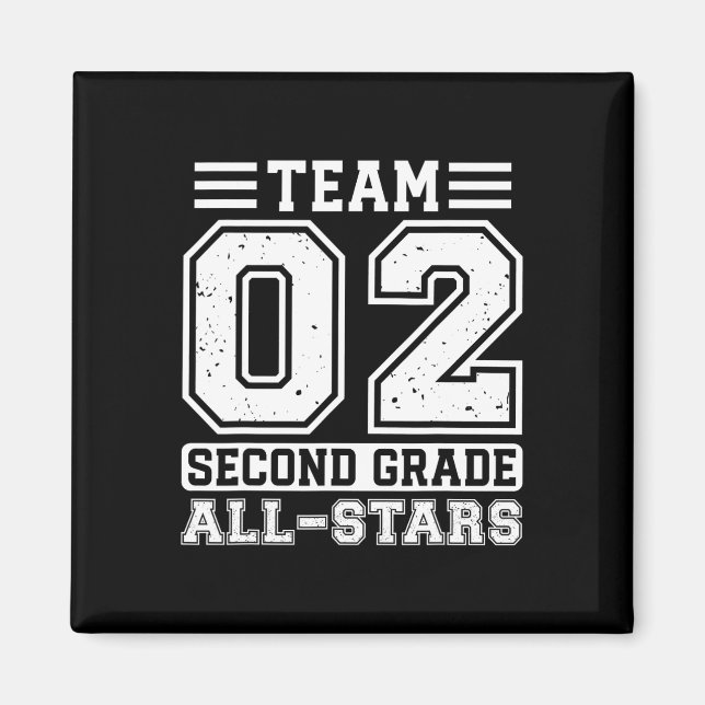 2nd Grade Team Second Grade Ck To School  Magnet (Front)