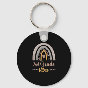 2nd Grade Vibes Second Grade Back to School Key Ring