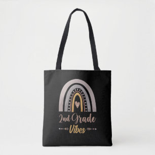 2nd Grade Vibes Second Grade Back to School Tote Bag