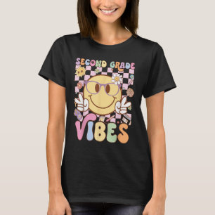 2nd Grade Vibes Smile Face Back To School Second G T-Shirt