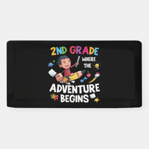 2nd Grade Where The Adventure Begins Banner