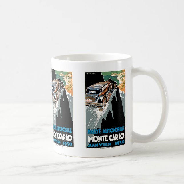 2nd Grand Prix Automobile de Monaco Coffee Mug (Right)