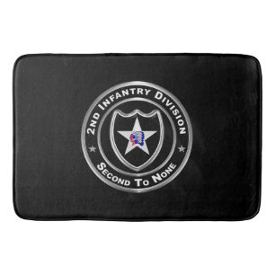 2nd Infantry Division  Bath Mat