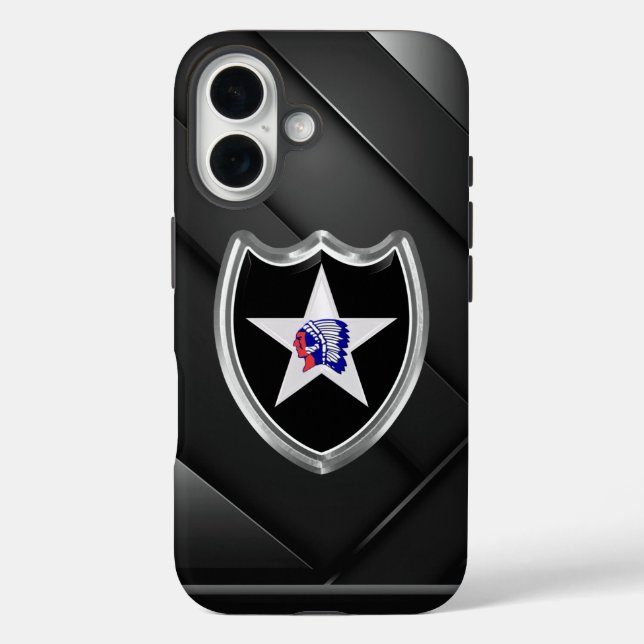 2nd Infantry Division DMZ Case-Mate iPhone Case (Back)