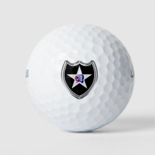 2nd Infantry Division “Indianhead Division” Golf Balls