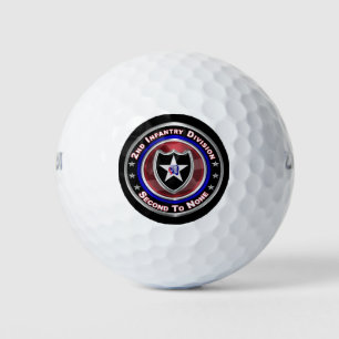 2nd Infantry Division “Indianhead Division” Golf Balls