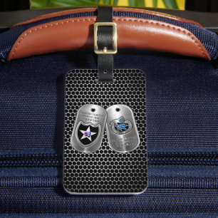 2nd Infantry Division   Luggage Tag