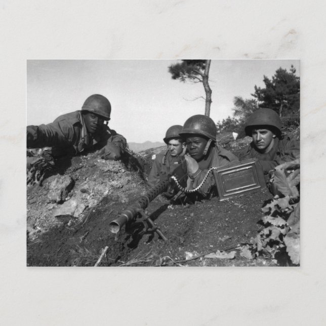 2nd Infantry Division of North Chongchon River Postcard (Front)