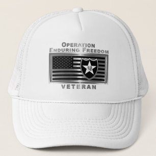 2nd Infantry Division “Operation Enduring Freedom” Trucker Hat