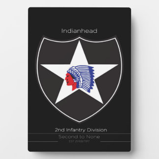 2nd Infantry Division Plaque