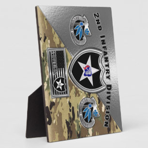 2nd Infantry Division Plaque
