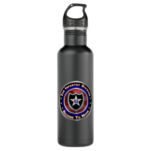 2nd Infantry Division “Second To None” 710 Ml Water Bottle