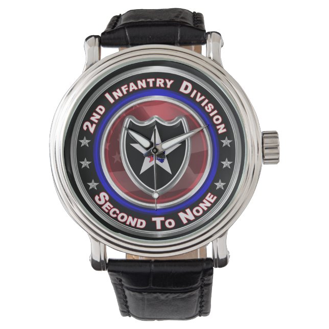 2nd Infantry Division “Second To None”  Watch (Front)