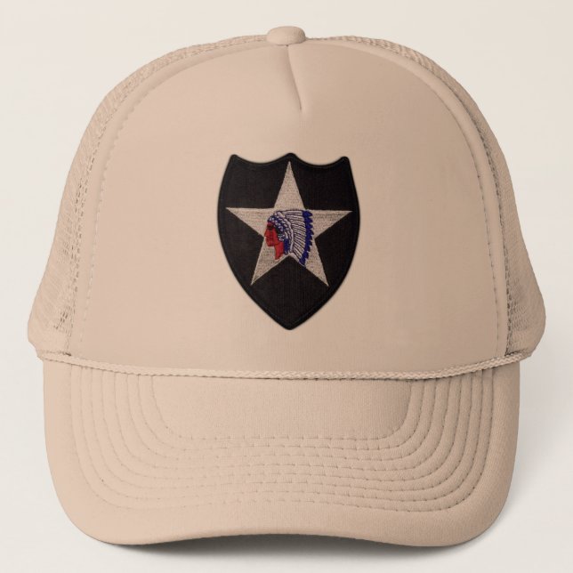 2nd infantry division veterans vets patch Hat (Front)