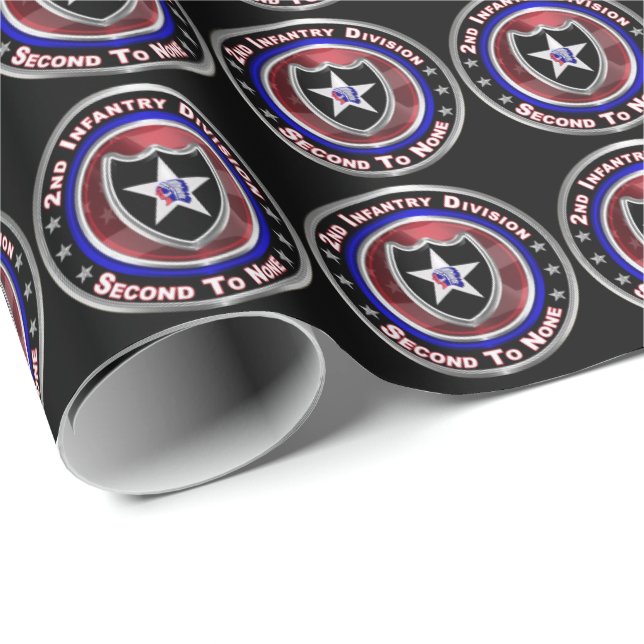 2nd Infantry Division Wrapping Paper (Roll Corner)