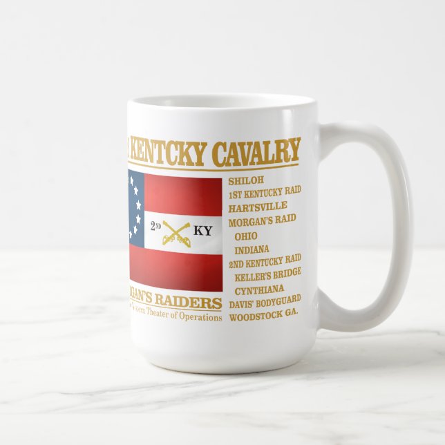 2nd Kentucky Cavalry (BA2) Coffee Mug (Right)