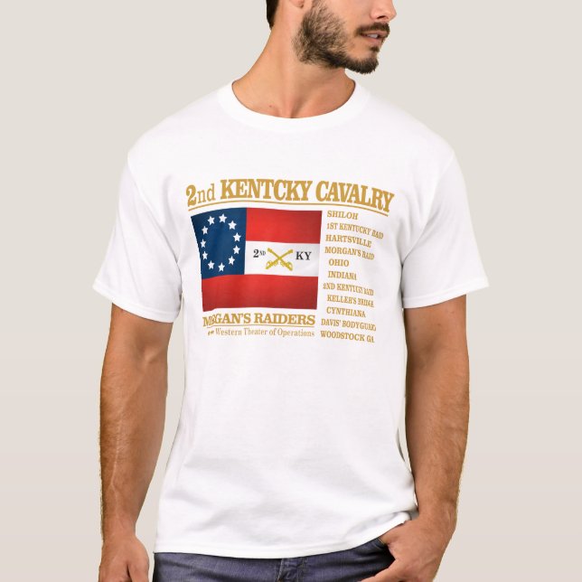 2nd Kentucky Cavalry (BA2) T-Shirt (Front)
