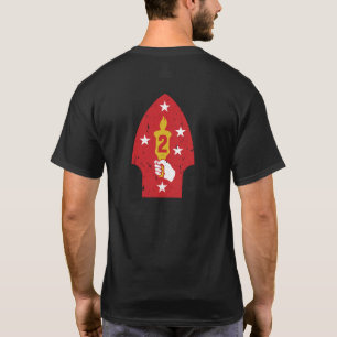 2nd Marine Division "The Silent Second" Custom T-Shirt