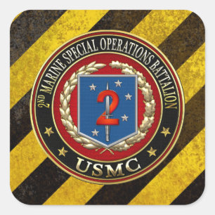 2nd MSOB [3D] Square Sticker