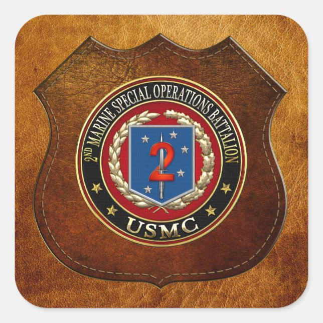 2nd MSOB [3D] Square Sticker (Front)