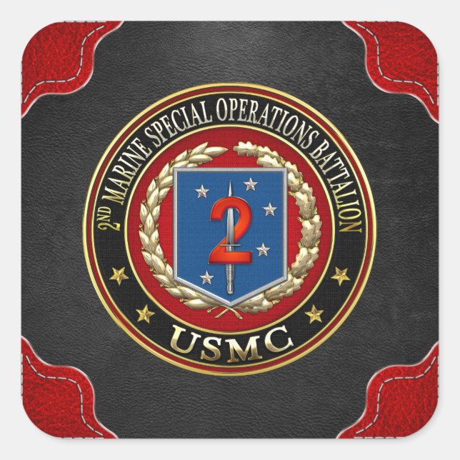 2nd MSOB [3D] Square Sticker (Front)