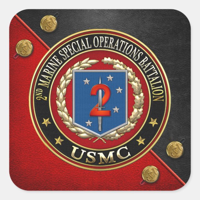 2nd MSOB [3D] Square Sticker (Front)