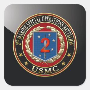 2nd MSOB [3D] Square Sticker