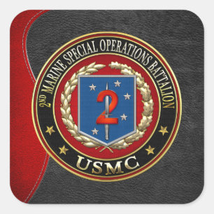 2nd MSOB [3D] Square Sticker