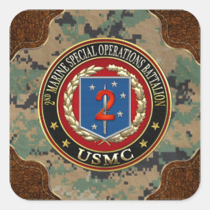 2nd MSOB [3D] Square Sticker