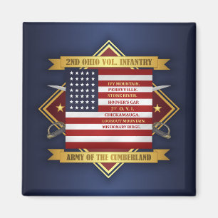 2nd Ohio Volunteer Infantry Magnet