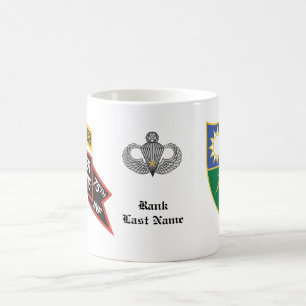 2nd Ranger BN old-style scroll & tab, combat jump Coffee Mug
