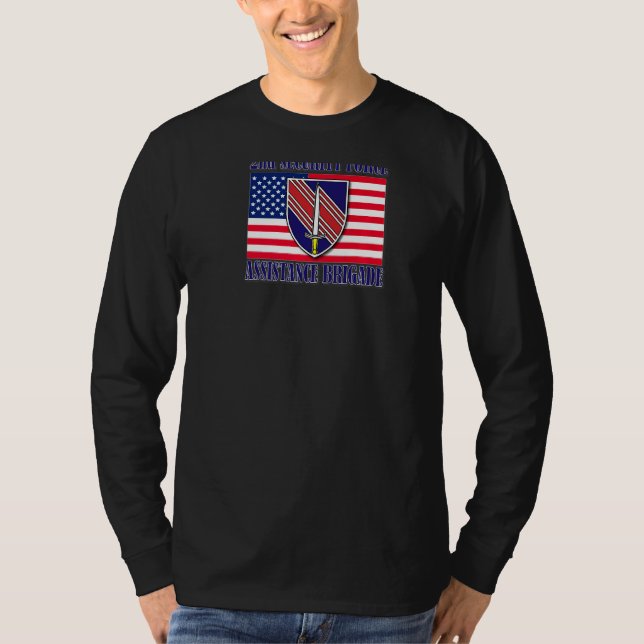 2nd Security Force Assistance Brigade Back Design T-Shirt (Front)