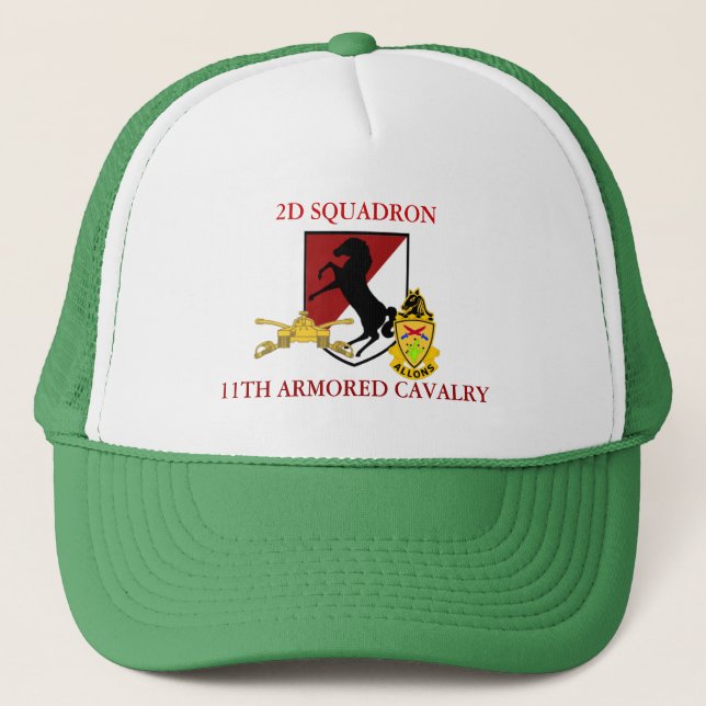 2ND SQUADRON 11TH ARMORED CAVALRY HAT (Front)