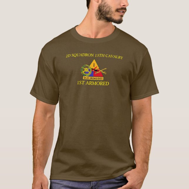 2ND SQUADRON 13TH CAVALRY 1ST ARMORED SHIRT (Front)