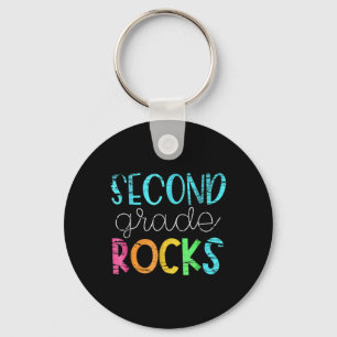 2nd Teacher Team - Second Grade Rocks Key Ring