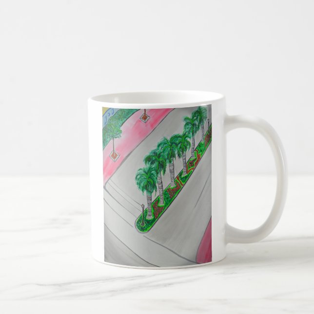 ~2nd & Washington Ave.~ Miami South Beach MUG! Coffee Mug (Right)