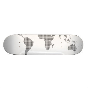 2part workd map (2) skateboard