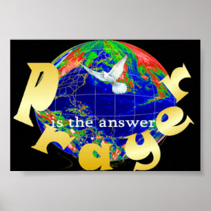 2peaceistheanswer poster